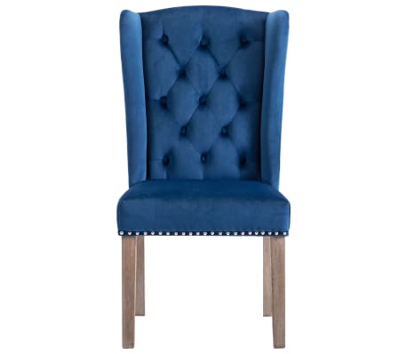 Menzzo Vidal - Mobile TV O Complemento In Velluto Blu - Design Contemporaneo - 77 Cm - 2