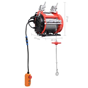 Elektrický kladkostroj na lešení 800 kg 230 V - obrázek 9