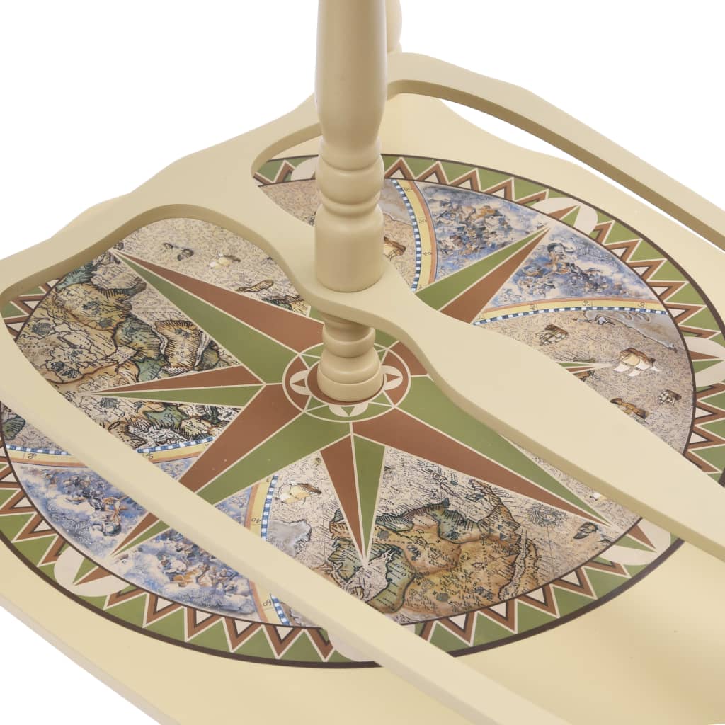 Bar A Globo Portavini Supporto In Eucalipto Autoportante Verde VidaXL 17 width=274