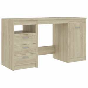 vidaXL kirjutuslaud Sonoma tamm 140x50x76 cm tehispuit