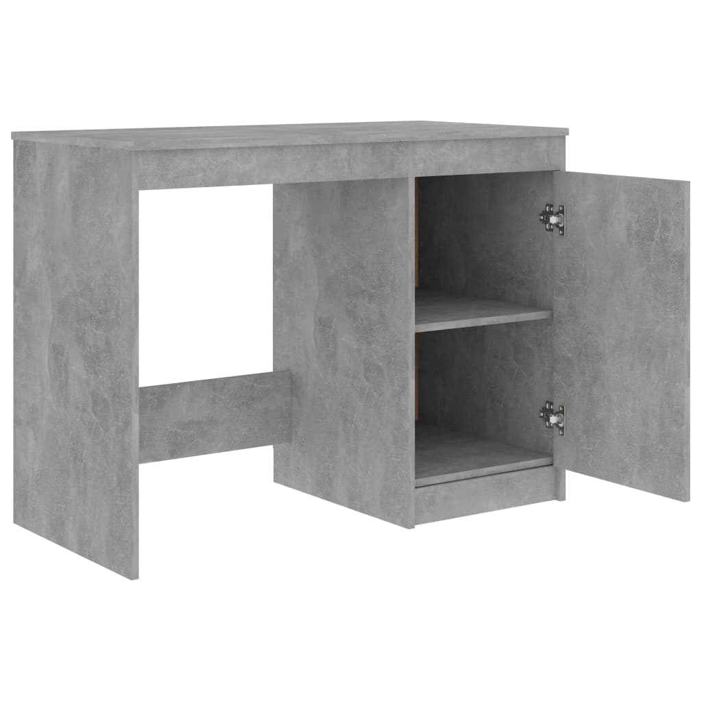 Desk Concrete Grey 140x50x76 Cm Engineered Wood VidaXL 15 width=274