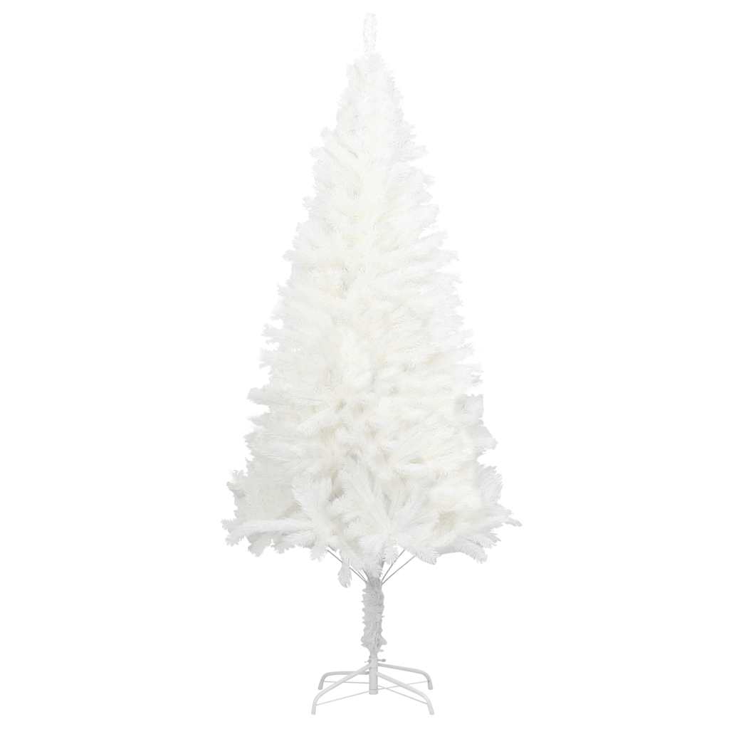 vidaXL Kunstkerstboom met levensechte naalden 120 cm wit afbeelding