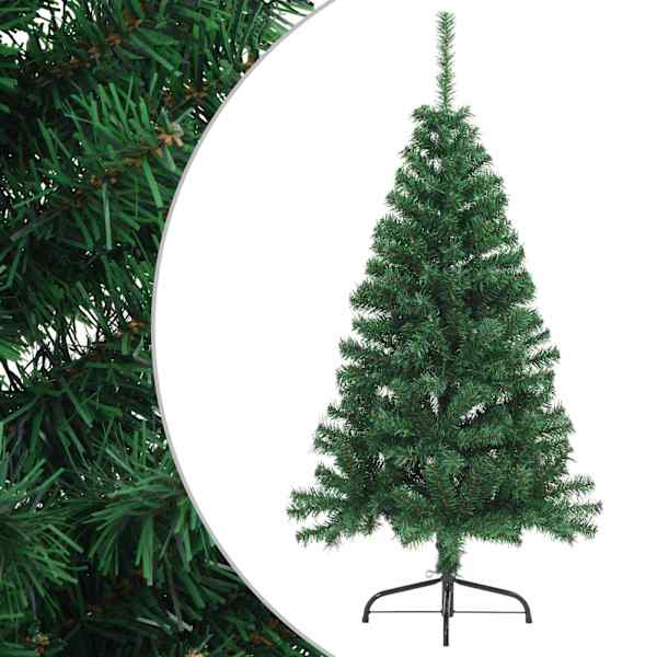 vidaXL kunstkuusk alusega, roheline, 150 cm, PVC