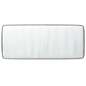 Postel boxspring tmavě šedá textil 100 x 200 cm - obrázek 12