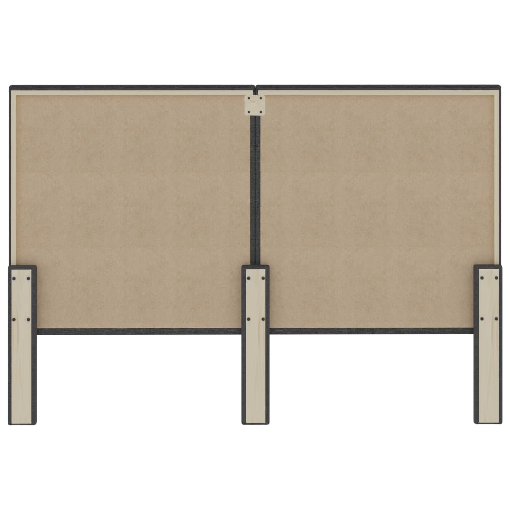 Postel boxspring tmavě šedá textil 180 x 200 cm - obrázek 16