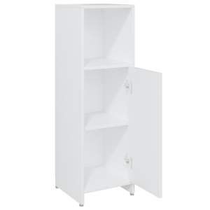 Koupelnová skříňka bílá 30 x 30 x 95 cm kompozitní dřevo - obrázek 5