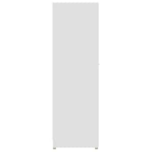Koupelnová skříňka bílá 30 x 30 x 95 cm kompozitní dřevo - obrázek 7