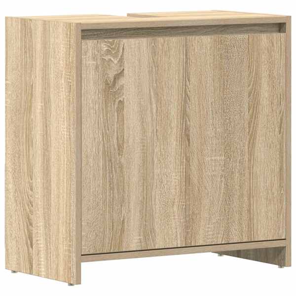 vidaXL vannitoakapp Sonoma tamm 60x33x60 cm tehispuit