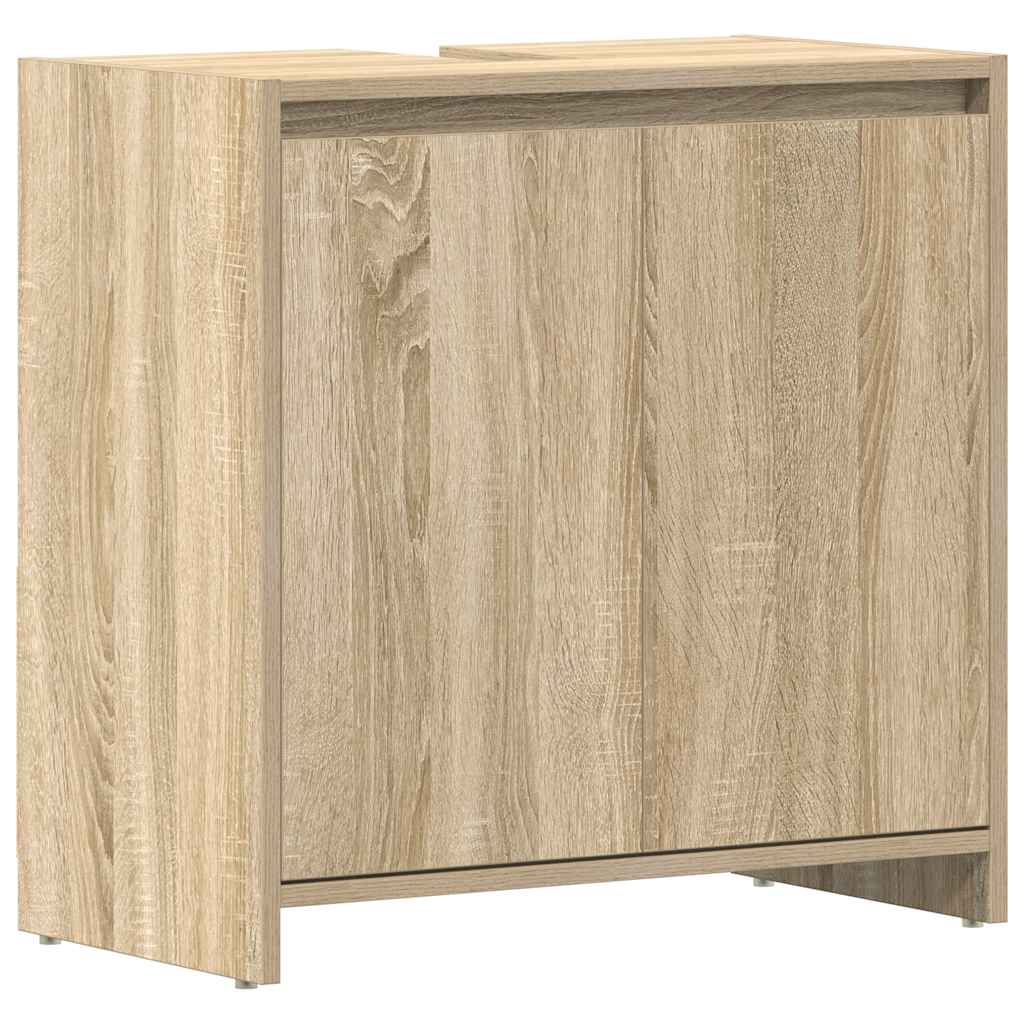 vidaXL Koupelnová skříňka dub sonoma 60 x 33 x 61 cm kompozitní dřevo