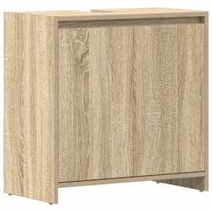Koupelnová skříňka dub sonoma 60 x 33 x 61 cm kompozitní dřevo - obrázek 2