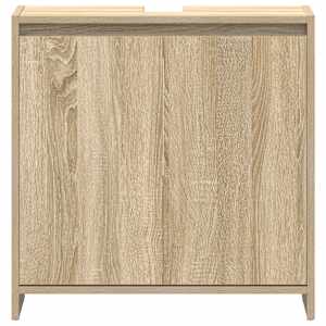 Koupelnová skříňka dub sonoma 60 x 33 x 61 cm kompozitní dřevo - obrázek 6