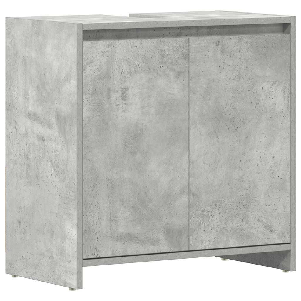 vidaXL Koupelnová skříňka betonově šedá 60x33x61 cm kompozitní dřevo