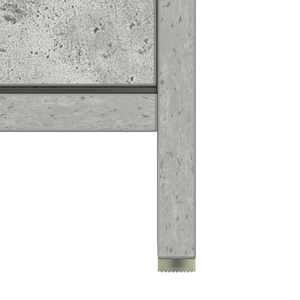 Koupelnová skříňka betonově šedá 60x33x61 cm kompozitní dřevo - obrázek 12