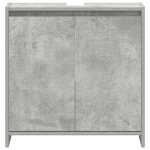 Koupelnová skříňka betonově šedá 60x33x61 cm kompozitní dřevo - obrázek 6