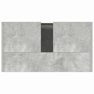 Koupelnová skříňka betonově šedá 60x33x61 cm kompozitní dřevo - obrázek 9