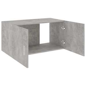 Nástěnná skříňka betonově šedá 80x39x40 cm kompozitní dřevo - obrázek 4