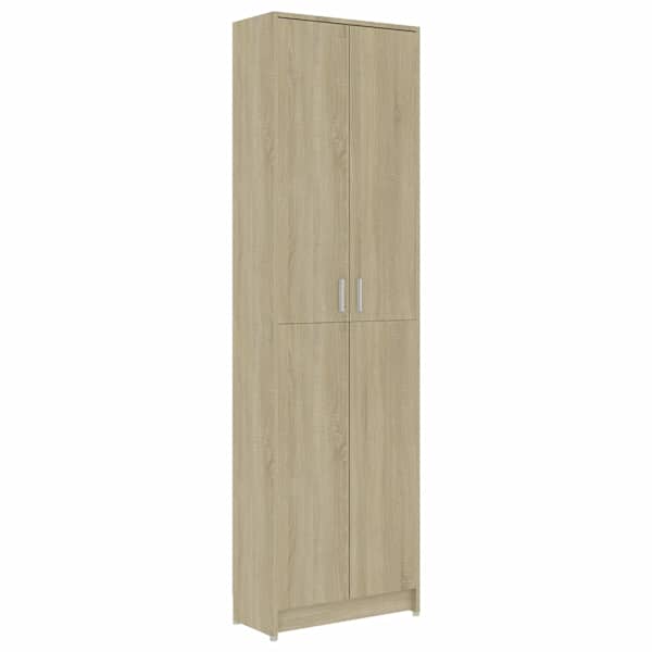 vidaXL esiku garderoob Sonoma tamm 55 x 25 x 189 cm tehispuit