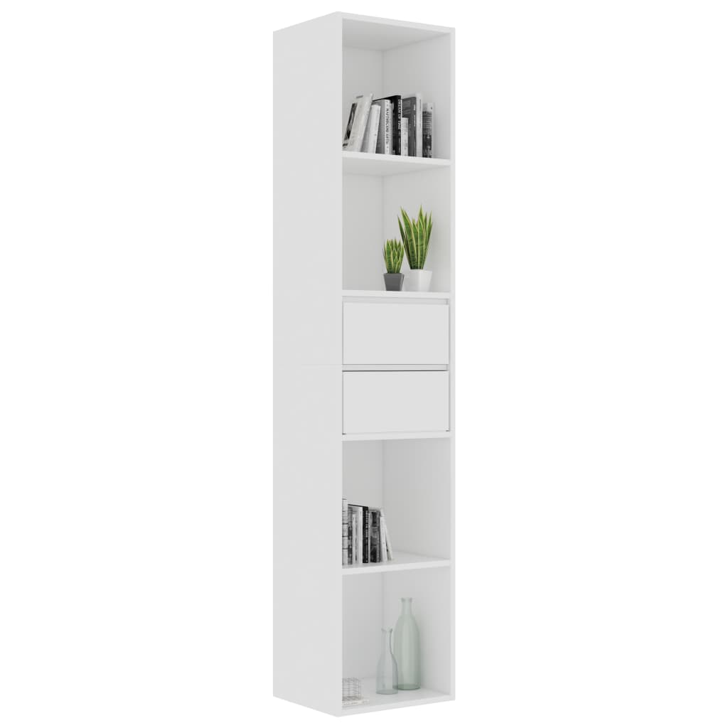 

vidaXL Boekenkast 36x30x171 cm bewerkt hout wit