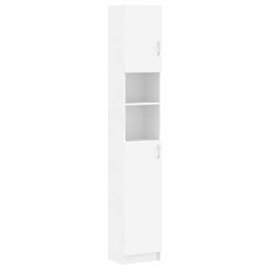 vidaXL vannitoakapp valge 32x25,5x190 cm tehispuit