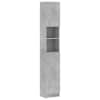 vidaXL vannitoakapp betoonhall 32x25,5x190 cm tehispuit