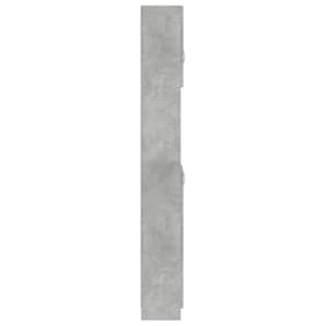 Koupelnová skříňka betonově šedá 32x25,5x190cm kompozitní dřevo - obrázek 7