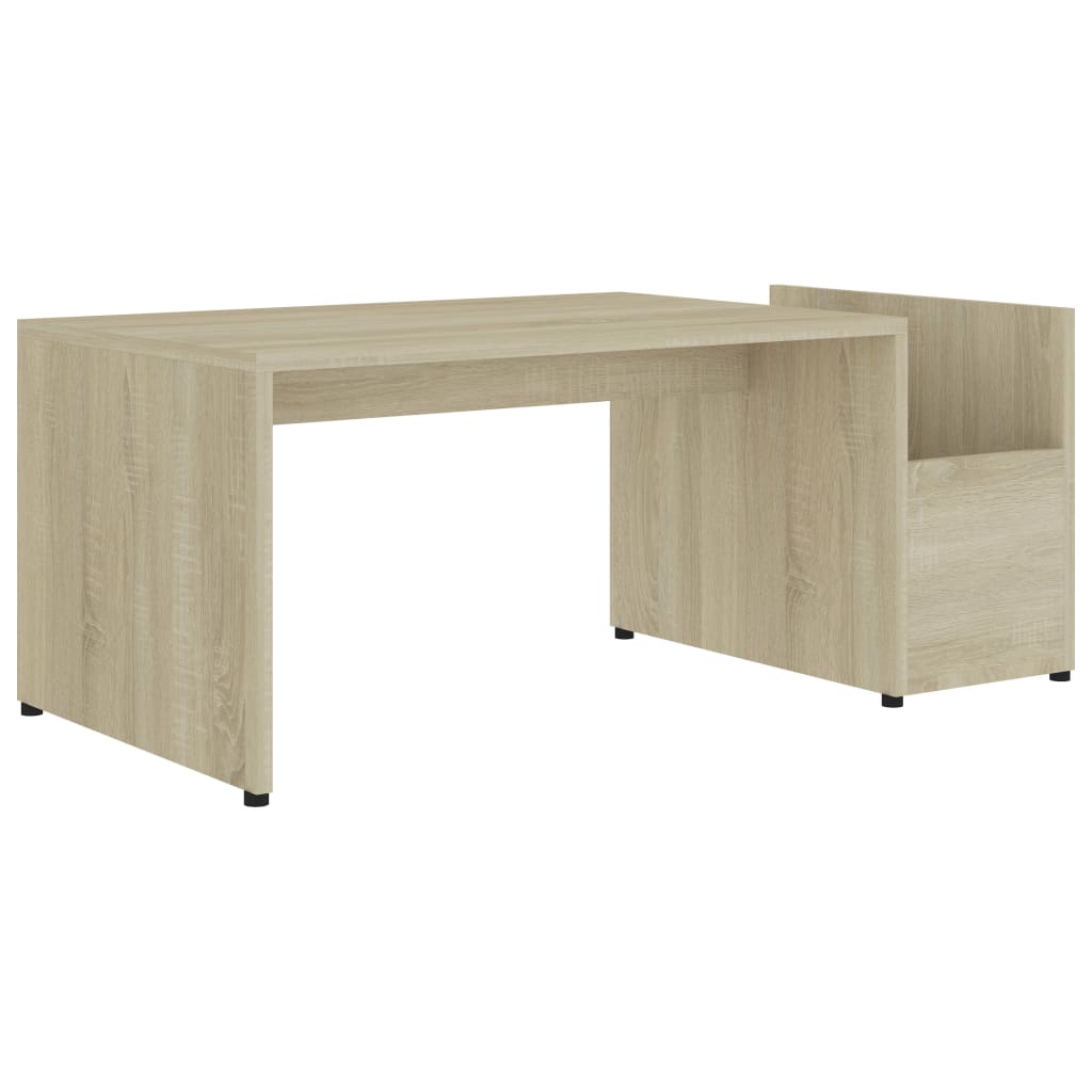 Image of vidaXL Coffee Table Sonoma Oak 90x45x35 cm Engineered Wood