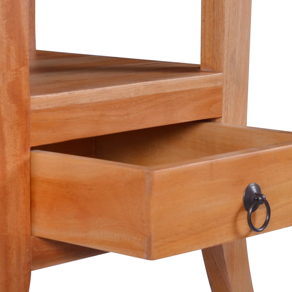 Noptieră, lemn masiv de mahon