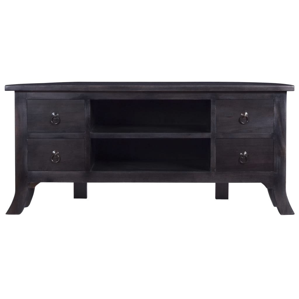 

vidaXL Tv-meubel 100x40x45 cm massief mahoniehout lichtkoffiekleurig