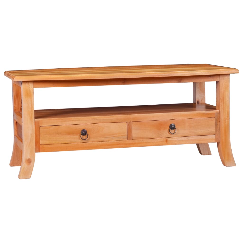 

vidaXL Coffee Table 35.4"x19.7"x15.7" Solid Mahogany Wood