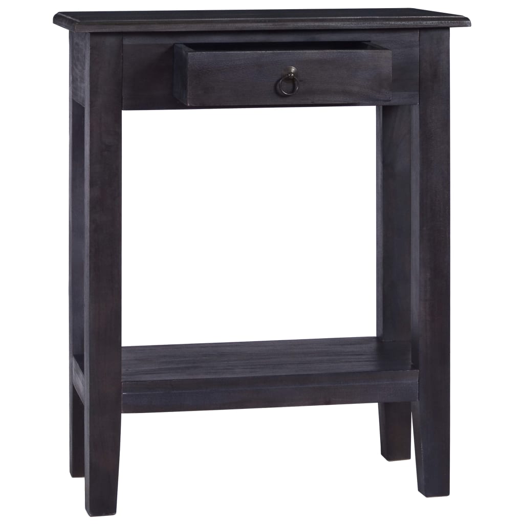 

vidaXL Wandtafel 60x30x75 cm massief mahoniehout lichtkoffiekleurig
