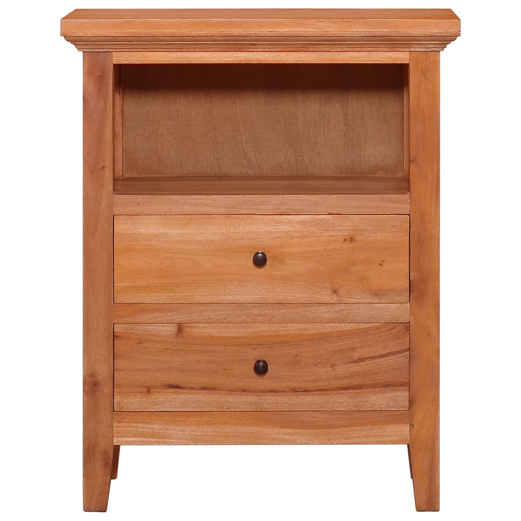 

vidaXL Bijzetkast 60x30x75 cm massief mahoniehout