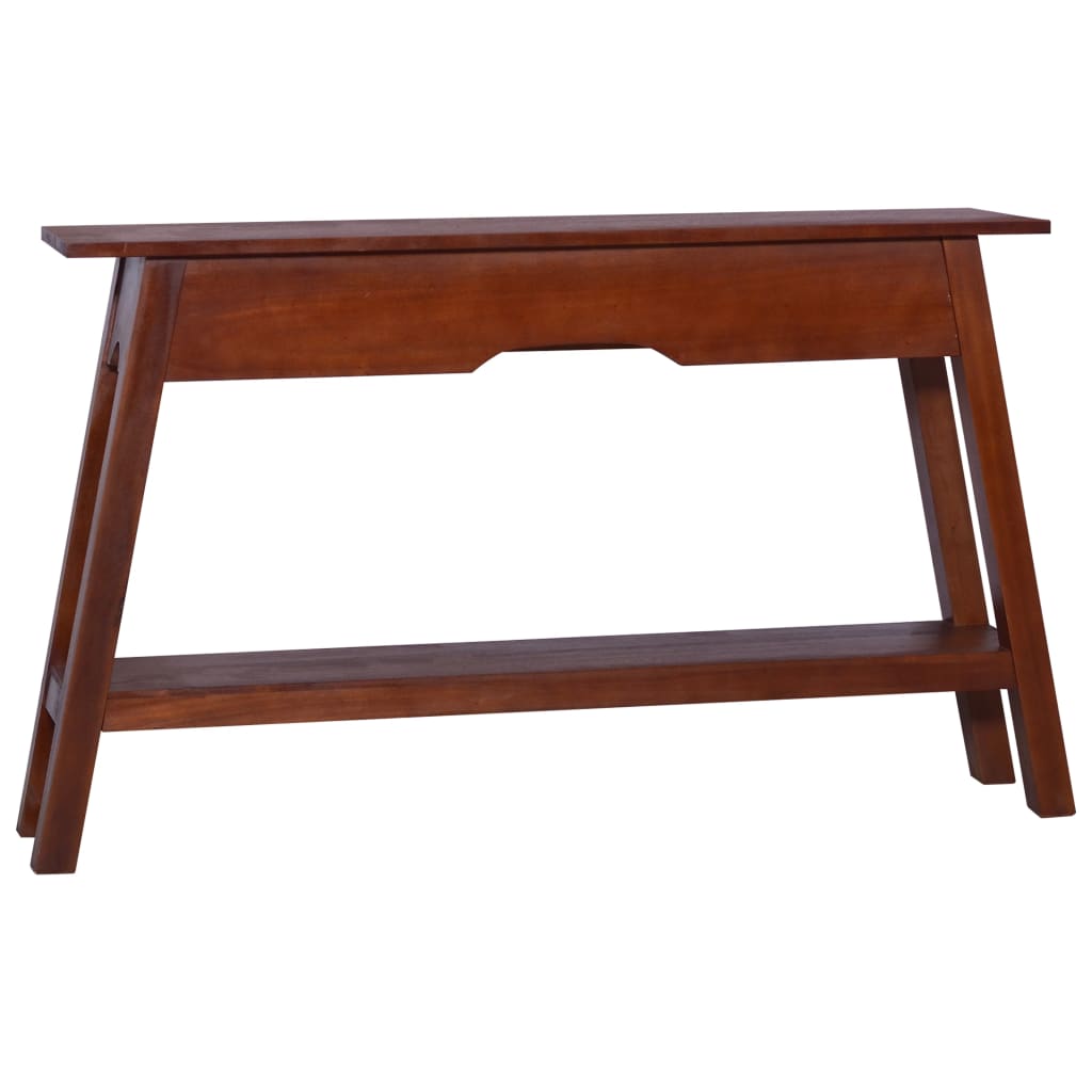 

vidaXL Console Table Classical Brown 47.2"x11.8"x29.5" Solid Mahogany Wood