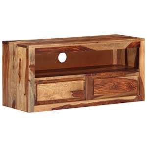 TV stolek 88 x 30 x 40 cm masivní dřevo - obrázek 1