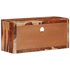 TV stolek 88 x 30 x 40 cm masivní dřevo - obrázek 4