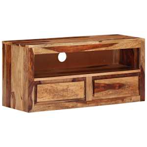 TV stolek 88 x 30 x 40 cm masivní dřevo - obrázek 9