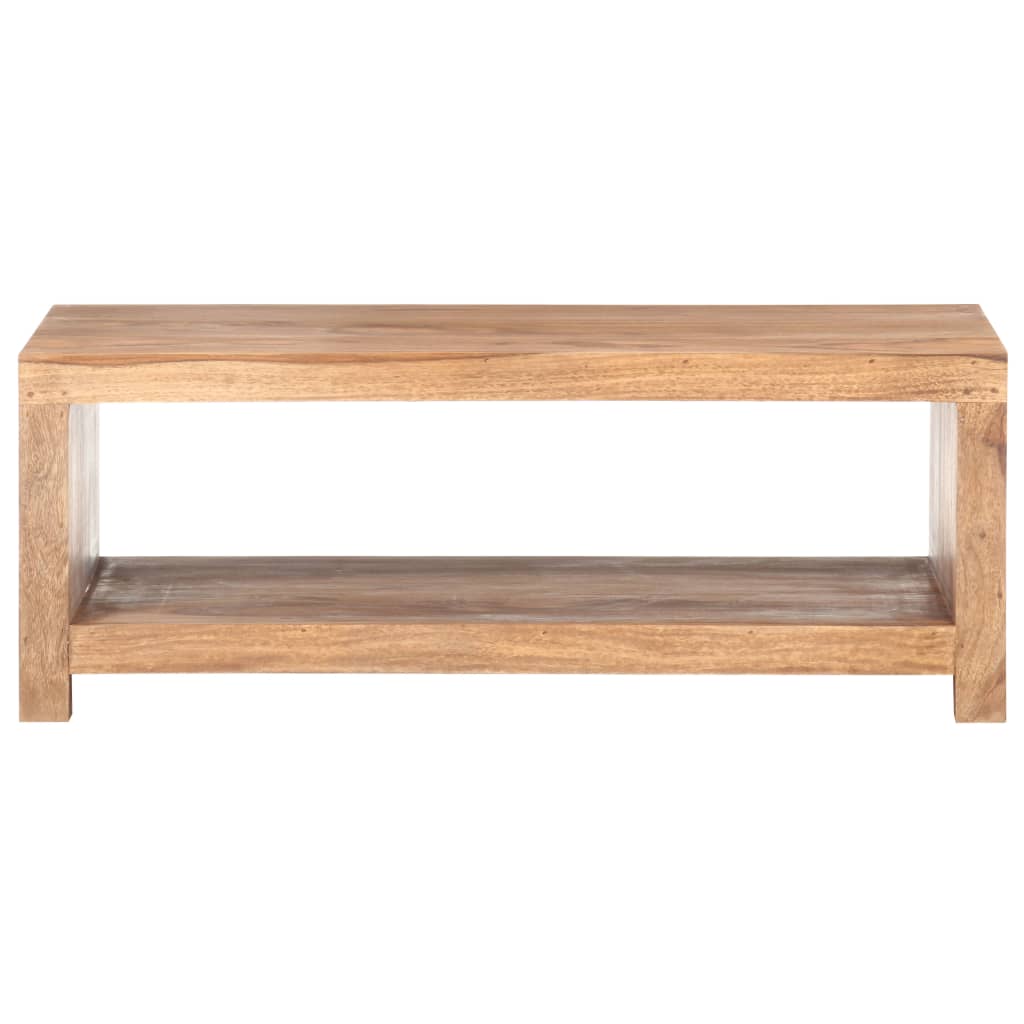 

vidaXL Salontafel 80x45x30 cm massief sheeshamhout