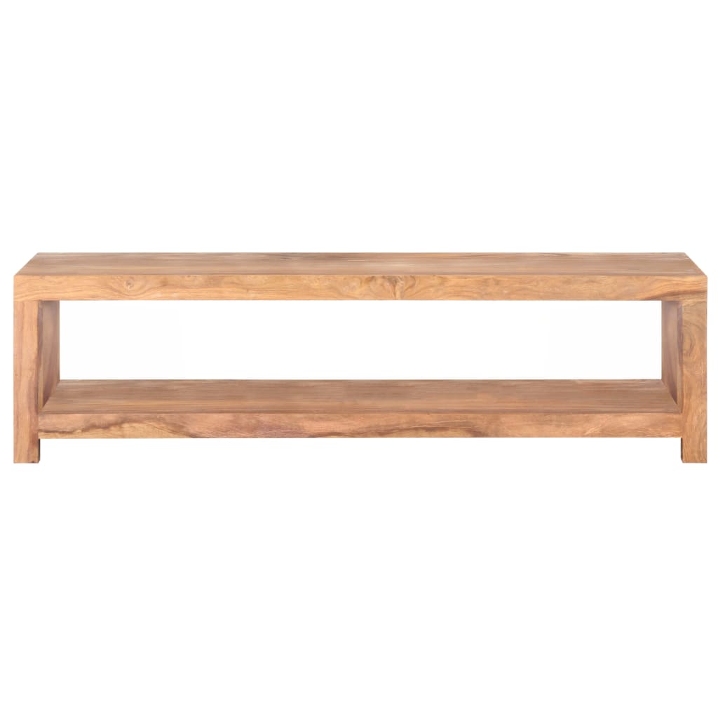 

vidaXL Salontafel 110x45x30 cm massief sheeshamhout
