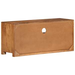 TV stolek 90 x 30 x 40 cm masivní akáciové dřevo - obrázek 4
