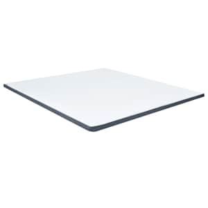 Postel boxspring tmavě šedá textil 200 x 200 cm - obrázek 11