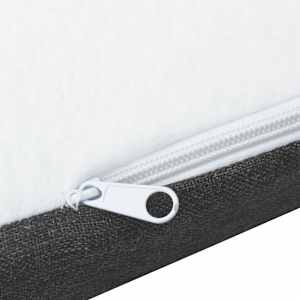Postel boxspring tmavě šedá textil 180 x 200 cm - obrázek 13