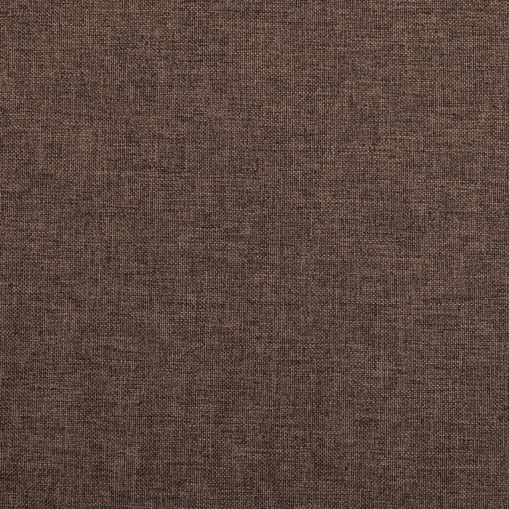 Zasłony stylizowane na lniane, 2 szt., taupe, 140x175 cm