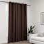  vidaXL tópszínű vászonhatású sötétítőfüggöny fűzőkarikával 290x245 cm termék 2. képe