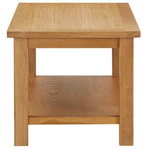 Konferenční stolek 90 x 45 x 40 cm masivní dubové dřevo - obrázek 3