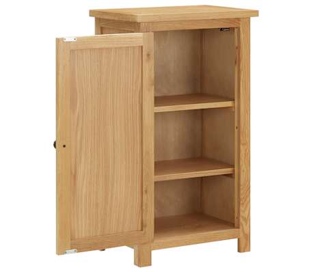 vidaXL Ντουλάπι 45 x 32 x 85 εκ. από Μασίφ Ξύλο Δρυός