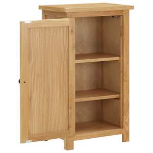 vidaXL Ντουλάπι 45 x 32 x 85 εκ. από Μασίφ Ξύλο Δρυός