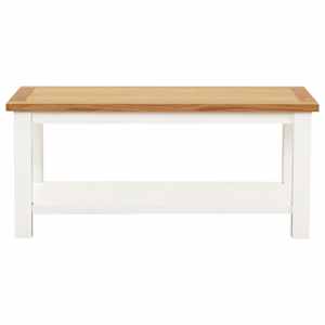 vidaXL Salongbord 90x45x40 cm heltre eik