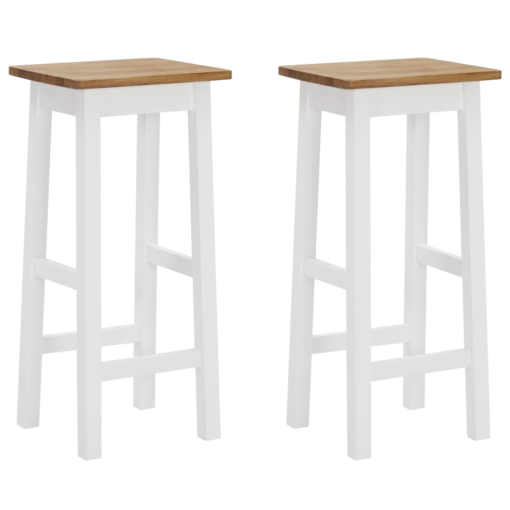 wood square bar stools