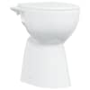 vidaXL &Auml;&auml;risteta WC-pott, 7 cm lisak&otilde;rgus, pehme sulgumine, valge keraamika