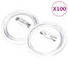 vidaXL m&auml;rkide komplekt, 100 tk, akr&uuml;&uuml;l, 58 mm