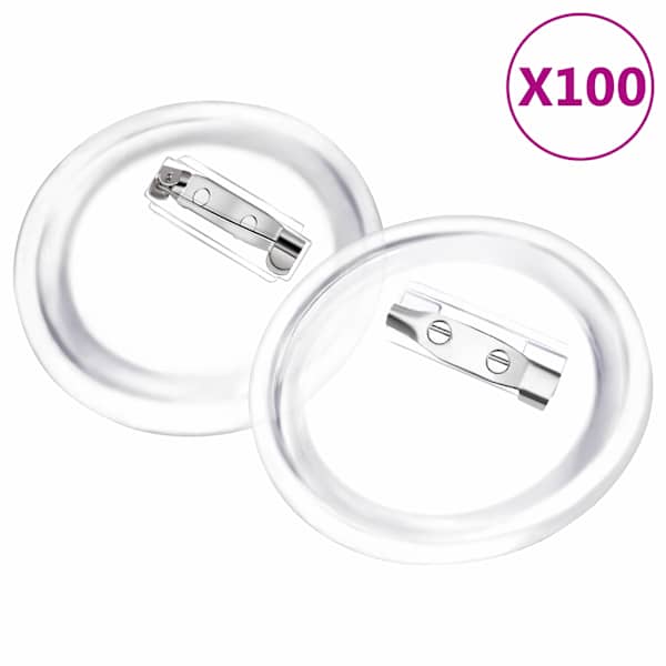 vidaXL m&auml;rkide komplekt, 100 tk, akr&uuml;&uuml;l, 44 mm